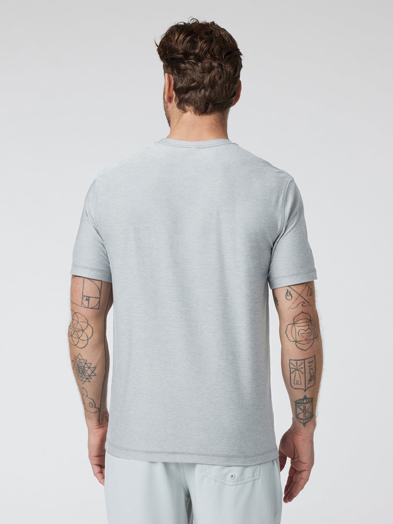 Velou cuello redondo Tee