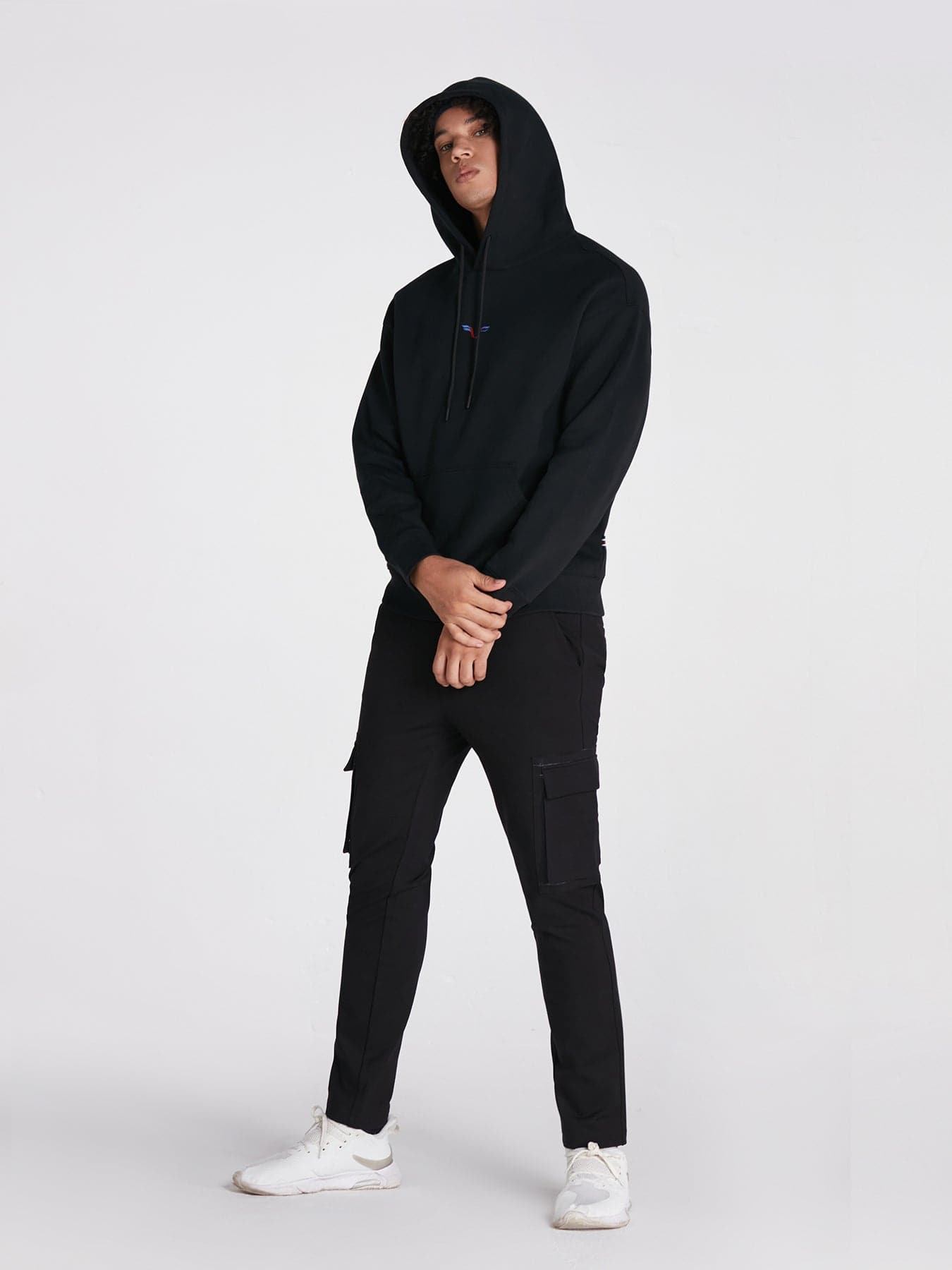 Sudadera Fioboc bordado clásico con gorrasucha
