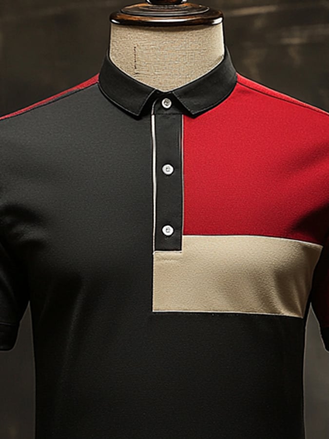 Camisa polo ligero, comfortable, high-end for men