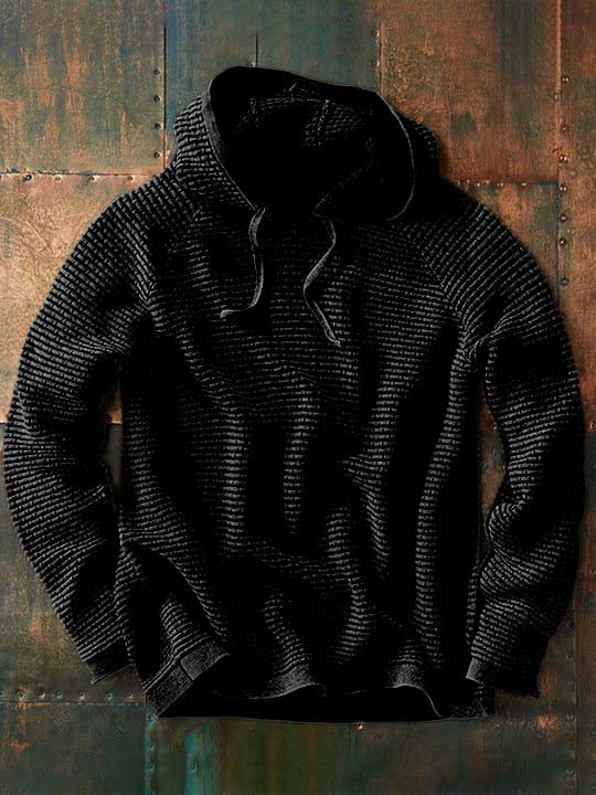 Sudadera Hooded Waffle para hombre