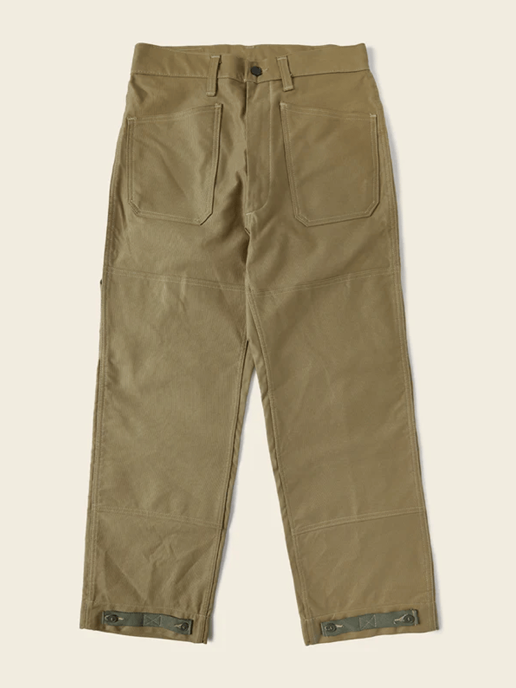 Pantalón vintage para exterior bolsillo casual para hombre