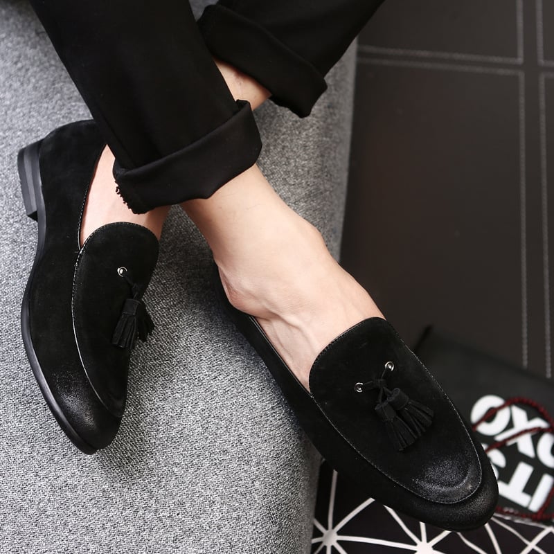 Mocasines Korean Style Trendy All-Match transpirable para hombre