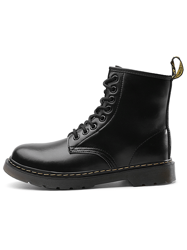 Botas vintage para exterior thick cuero Martin