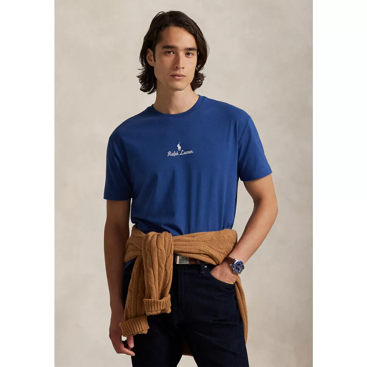 Classic Fit Logo Jersey T-Shirt - 10