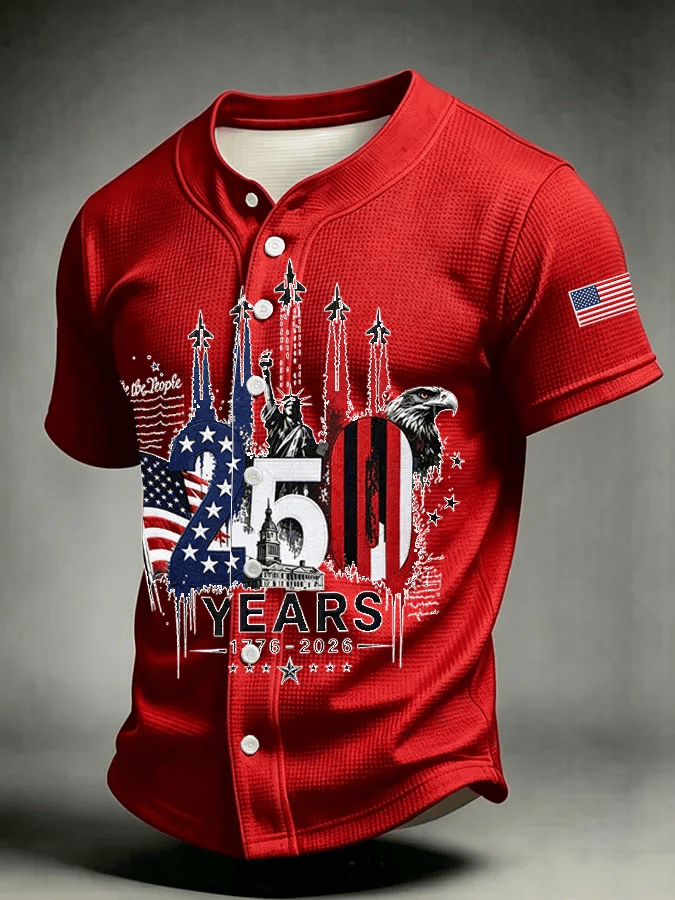 Estampado casual Top para hombre