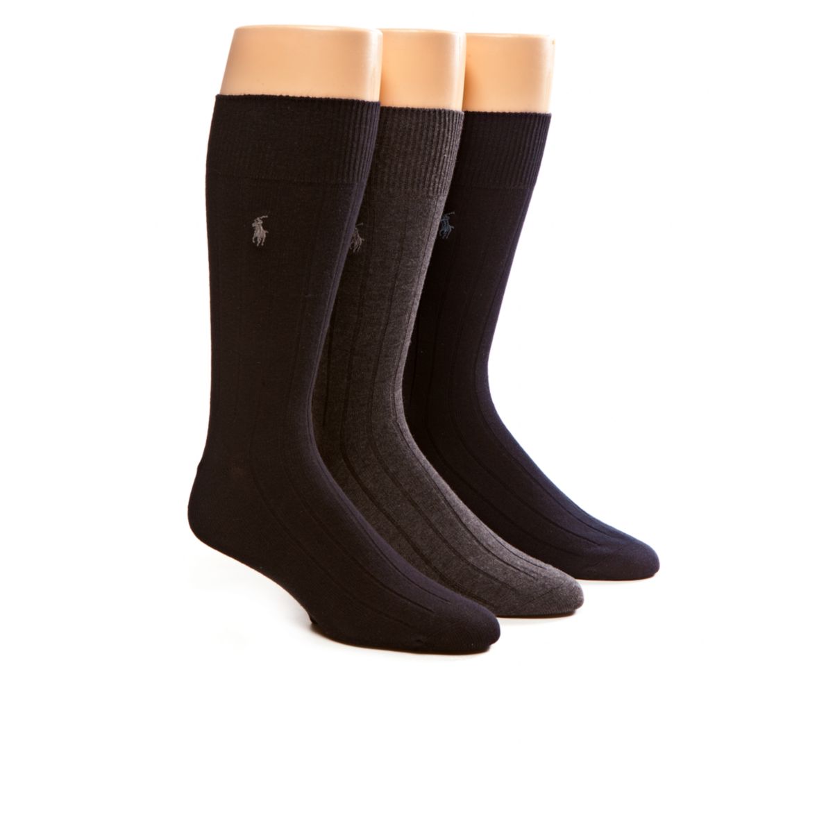 Big & Tall  3-Pack Combed Cotton Socks - 1