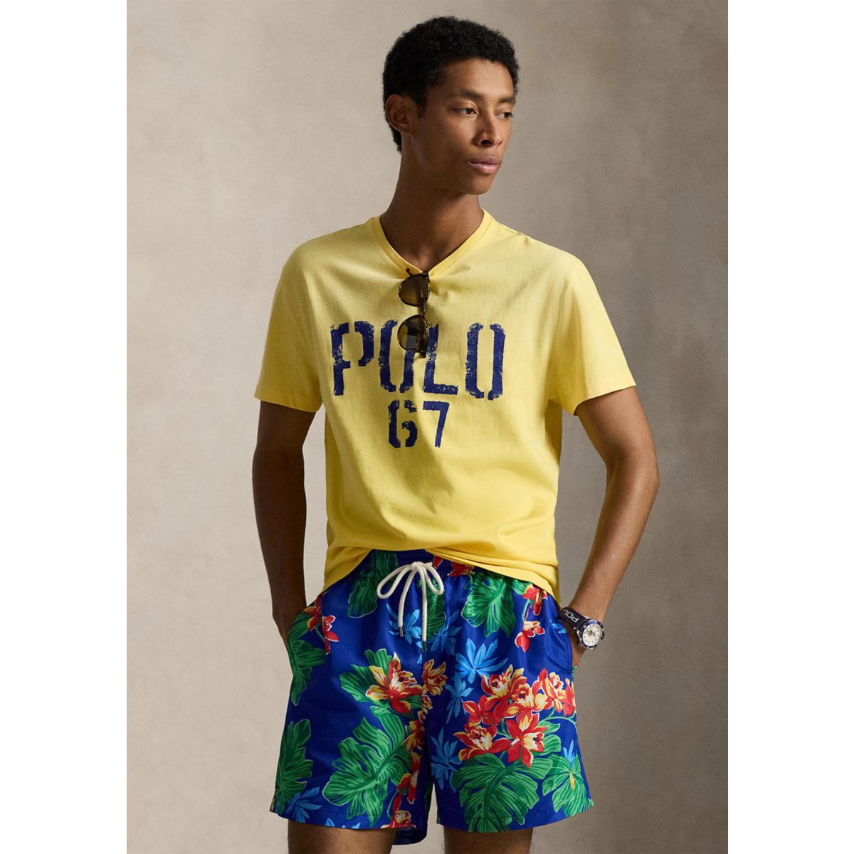 Men's Classic Fit Jersey Graphic T-Shirt - 7