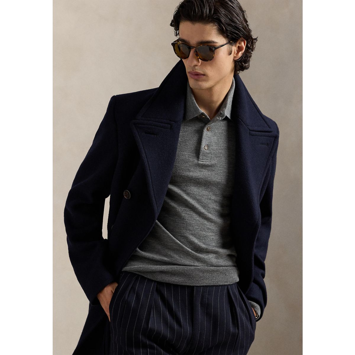 Wool Polo-Collar Sweater - 4