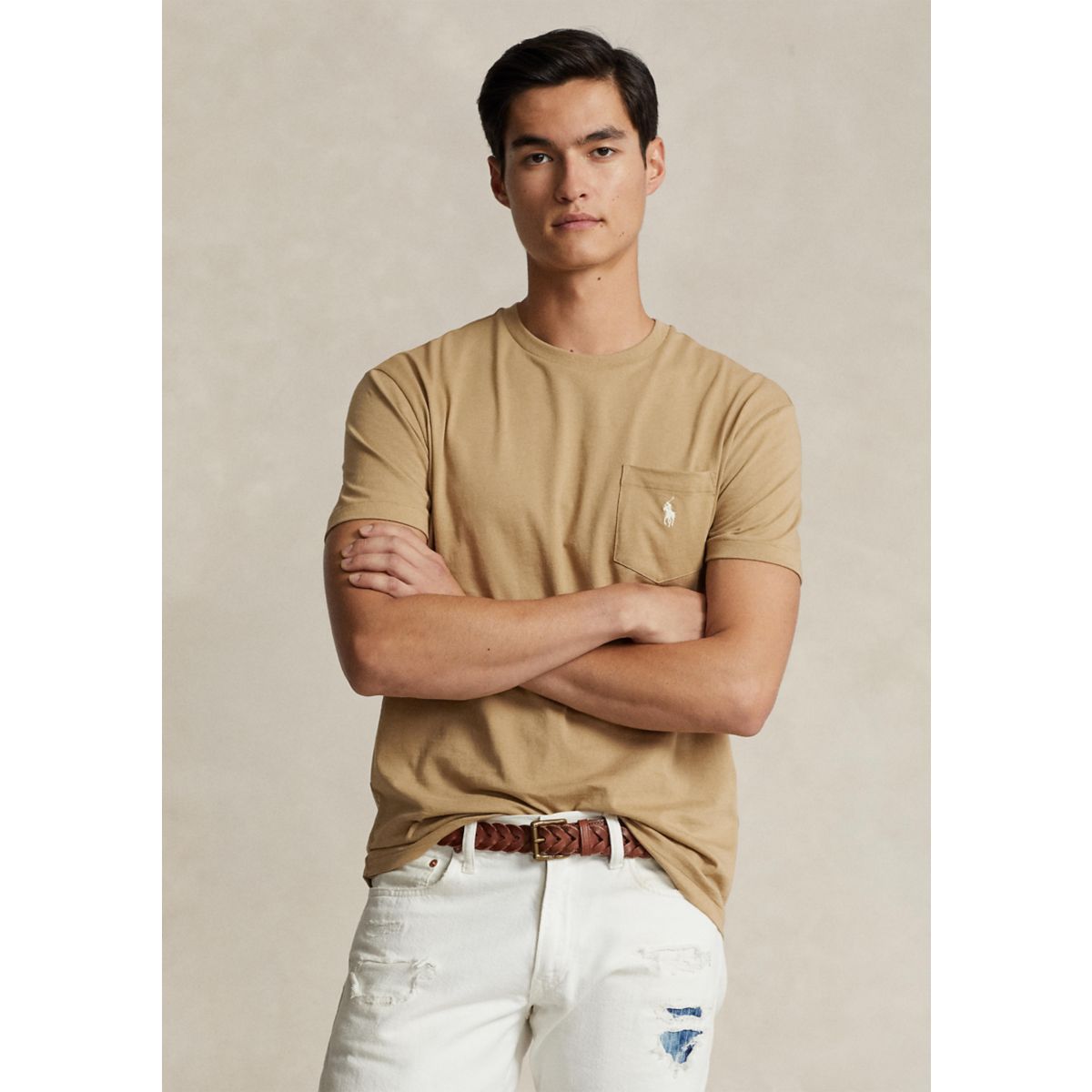 Classic Fit Jersey Pocket T-Shirt - 1
