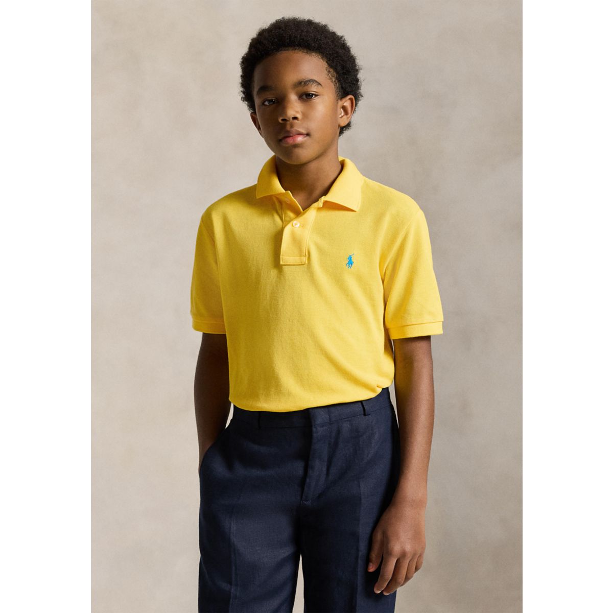 Boys 8-20 Cotton Mesh Polo Shirt - 9