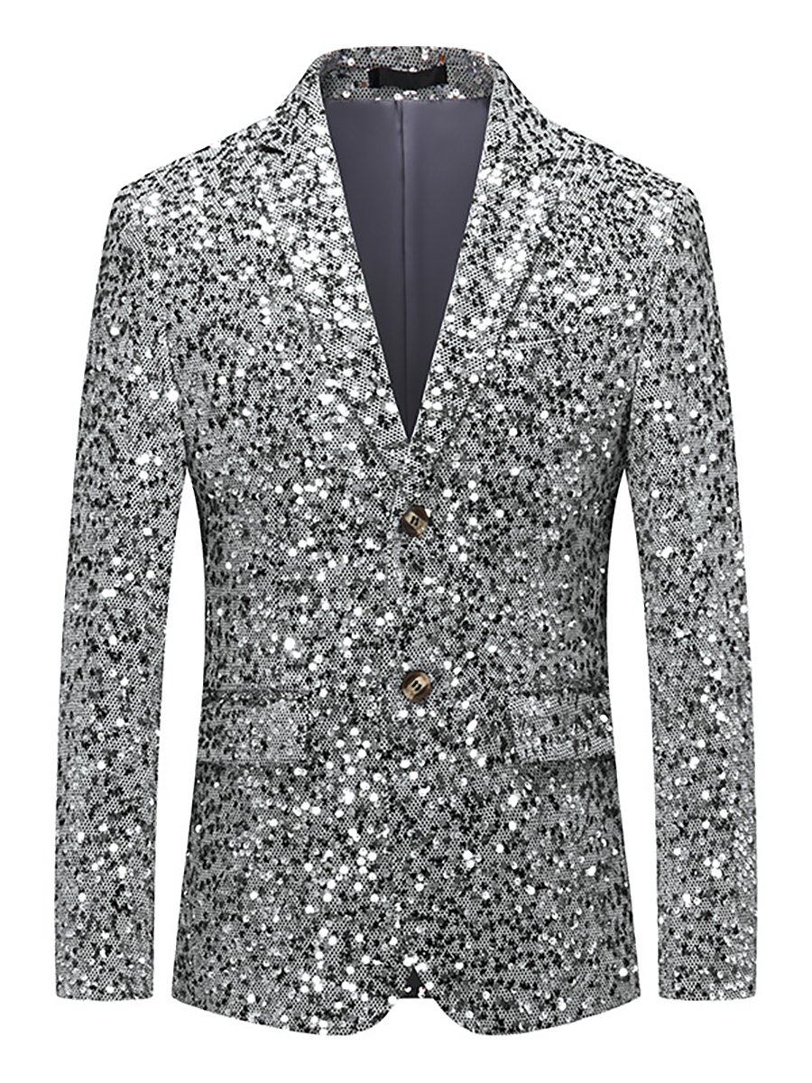 Saco ejecutivo casual Sequin para hombre