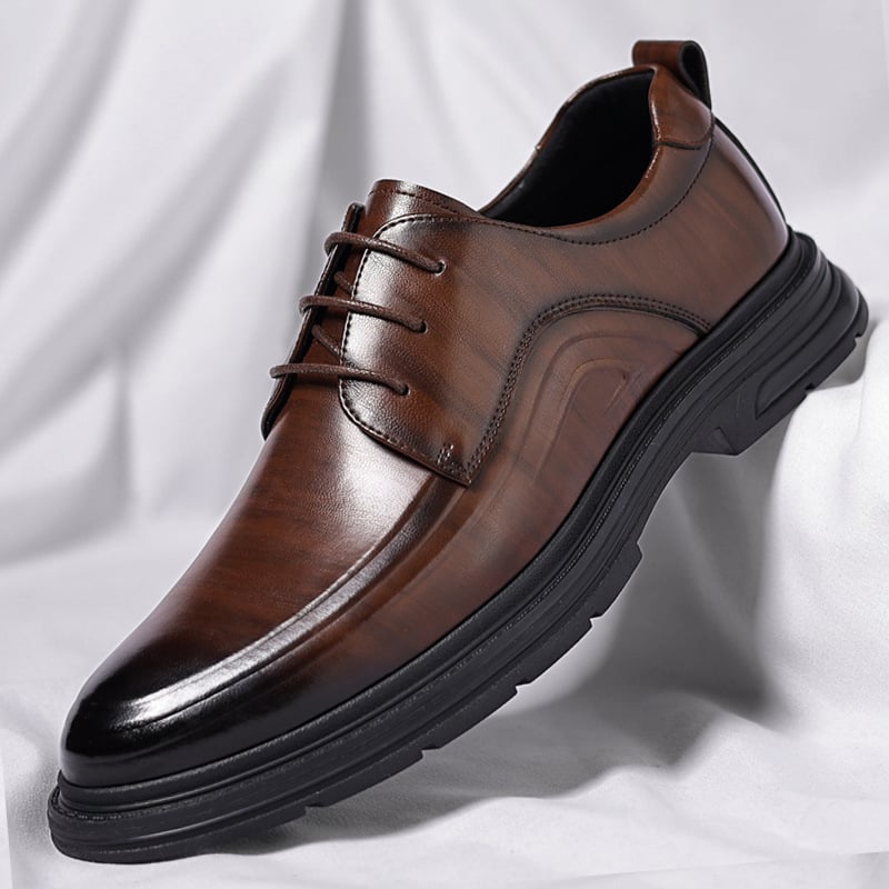 Zapatos ejecutivo casual cuero para hombre