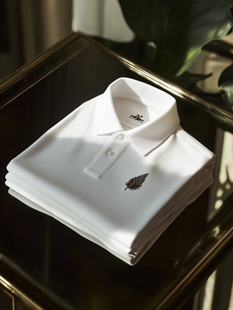 Camisa polo ejecutivo Button de manga corta para hombre