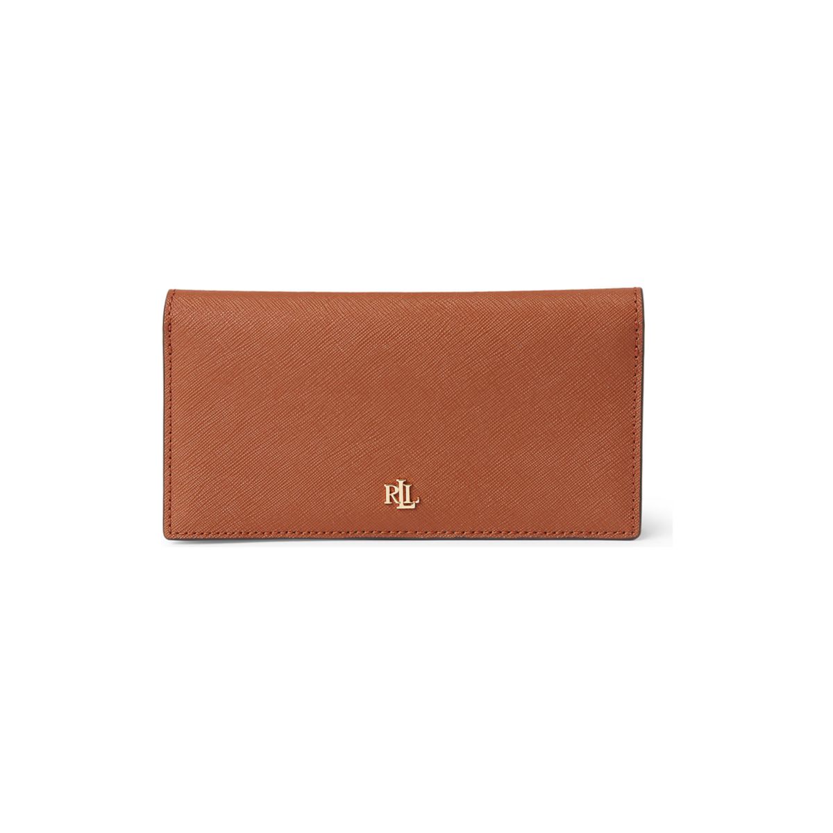 Crosshatch Leather Slim Wallet - 5