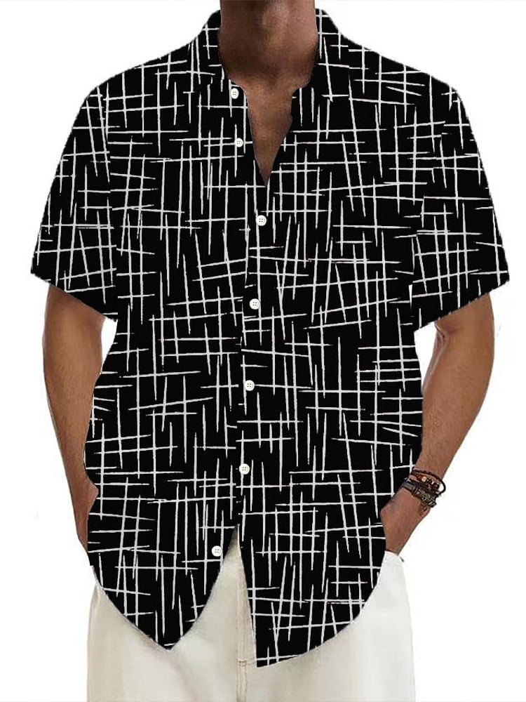 Abstract Texture Art Princamiseta para hombre