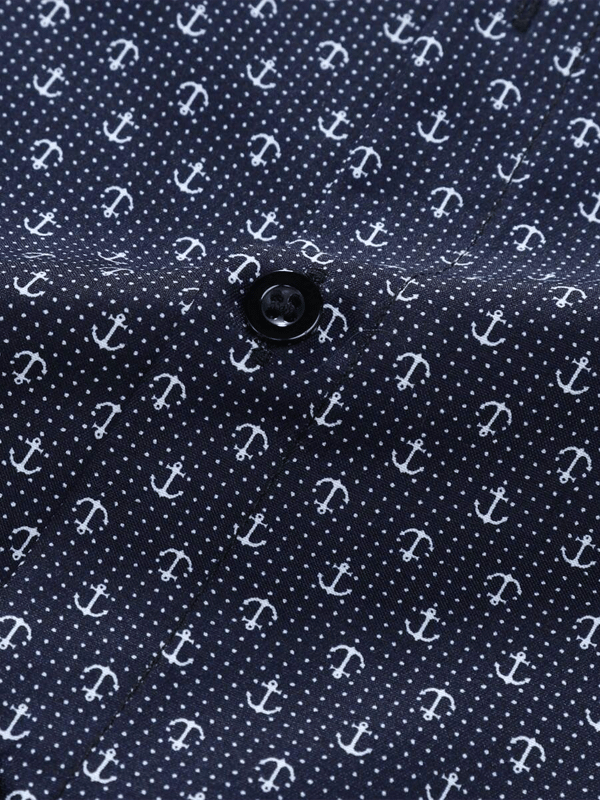 Camisa ejecutivo casual de manga corta para hombre