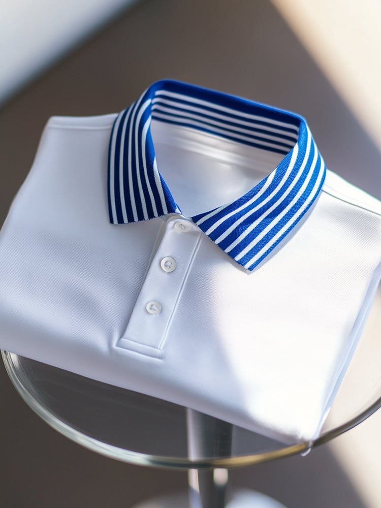 Camisa polo ejecutivo casual Button de manga corta para hombre