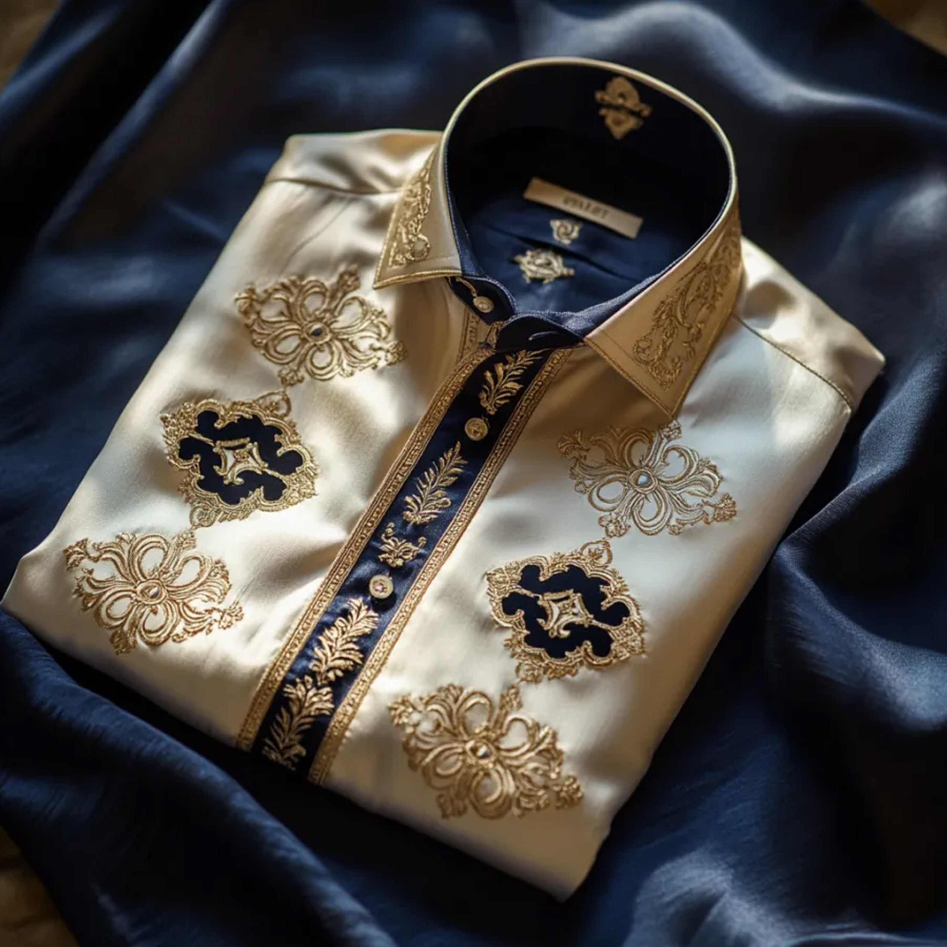 Light de lujo ejecutivo a rayas Princamiseta para hombre