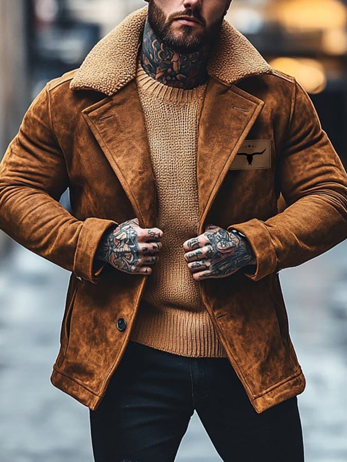 Chaqueta Mens vintage Western