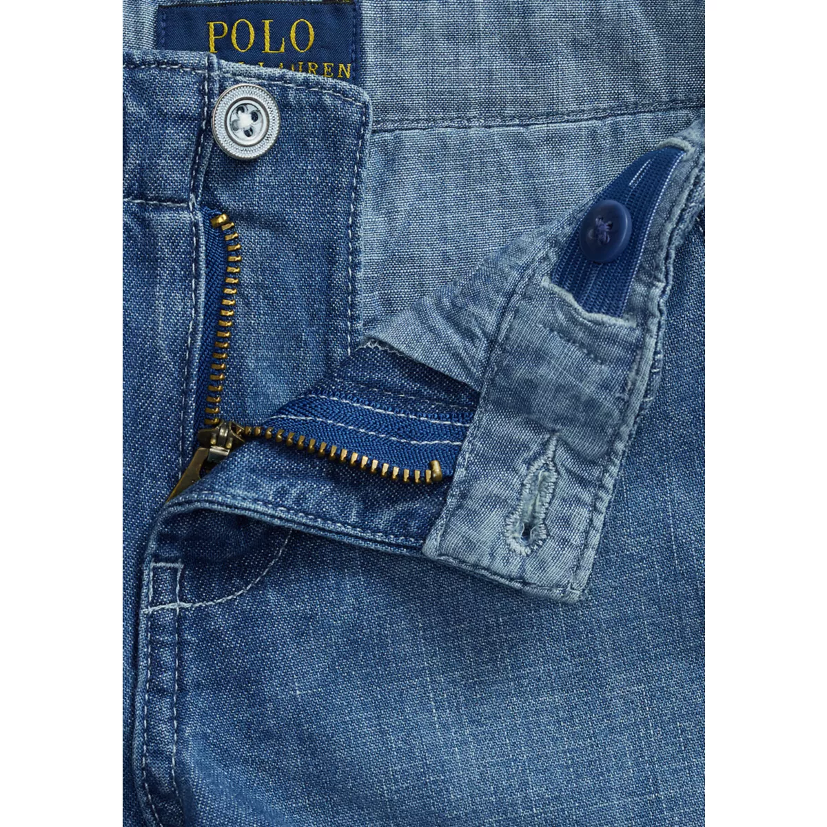 Girls 4-6x Indigo Cotton Denim Shorts - 4