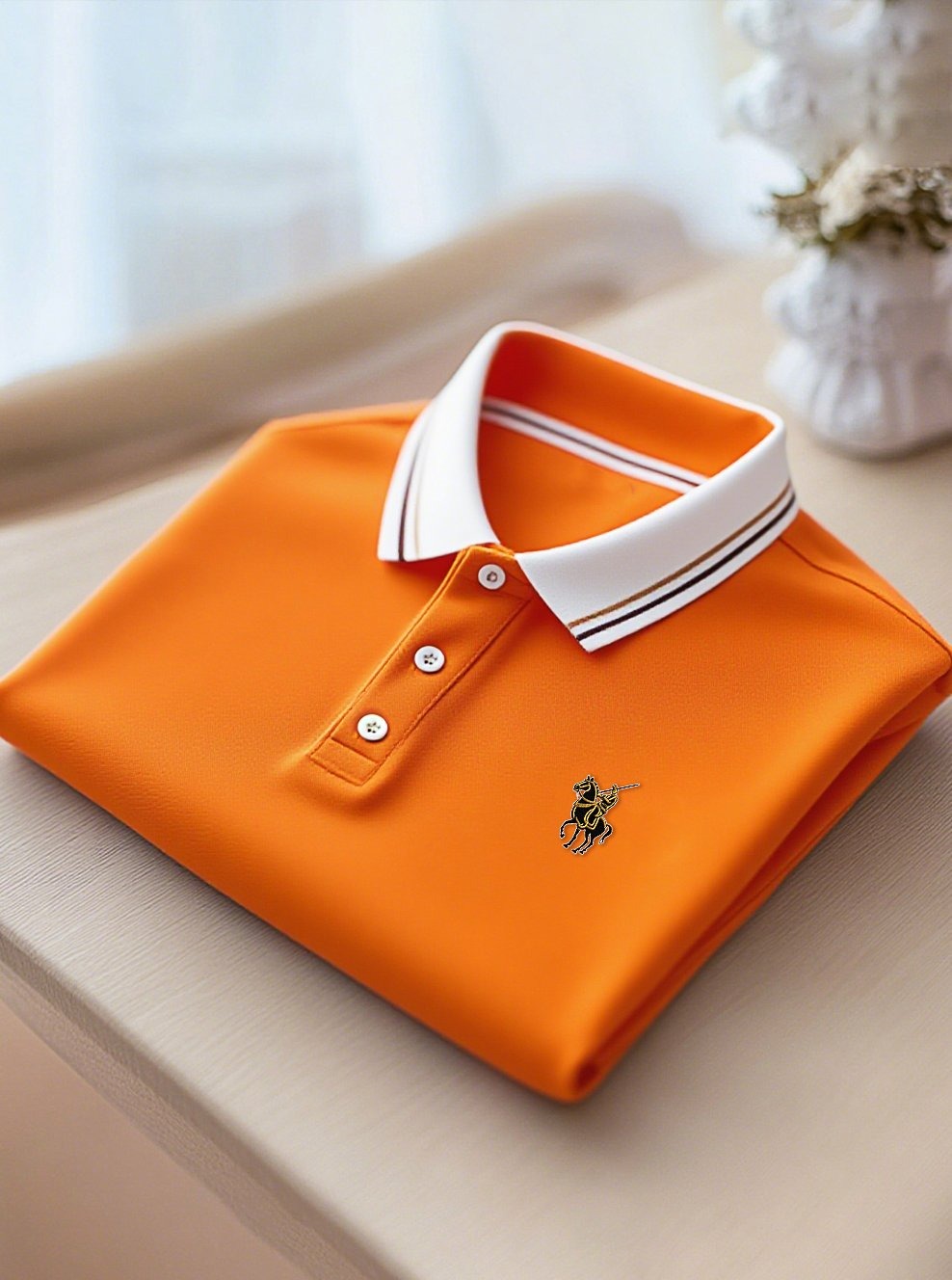 Camisa polo ejecutivo casual Button de manga corta para hombre