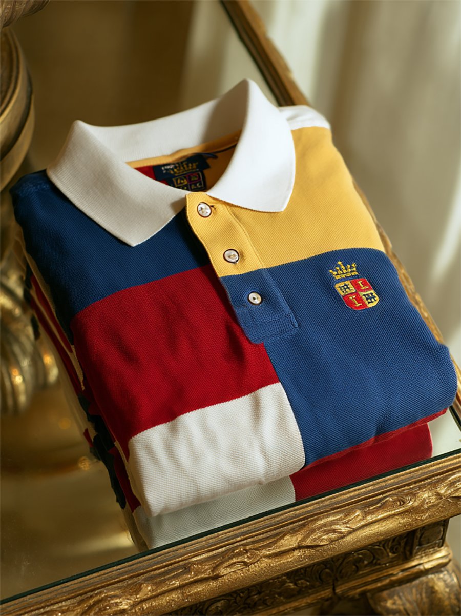 Camisa polo ejecutivo casual Button de manga corta para hombre
