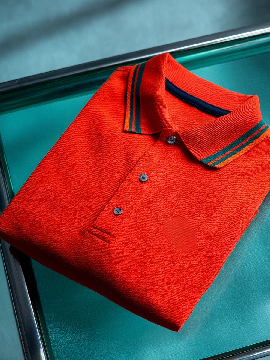 Camisa polo ejecutivo casual Button de manga corta para hombre