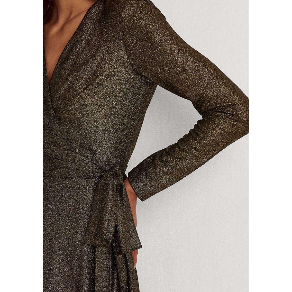 Metallic Jacquard Dress - 3