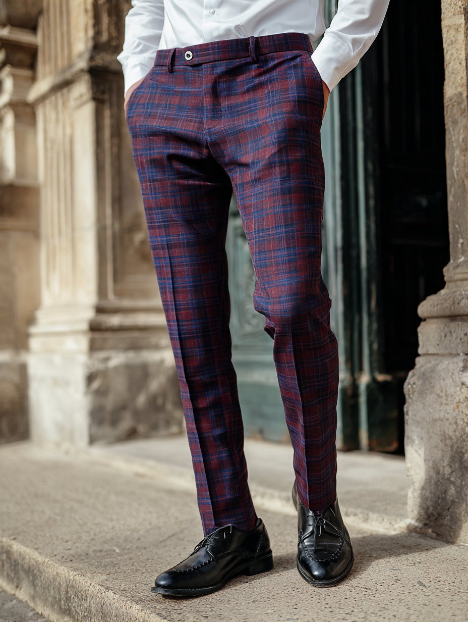 Casual de lujo Suit Trousers para hombre