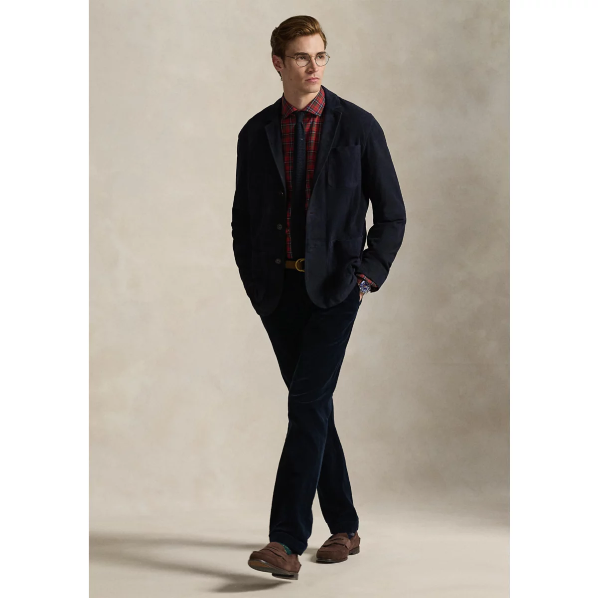Classic Fit Plaid Twill Shirt - 4