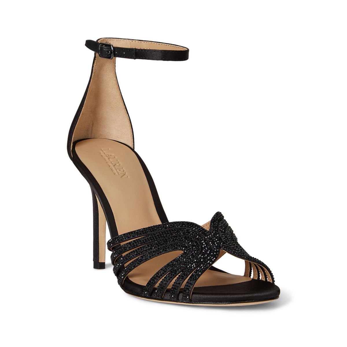 Allie Embellished Multi Strap Sandals - 5