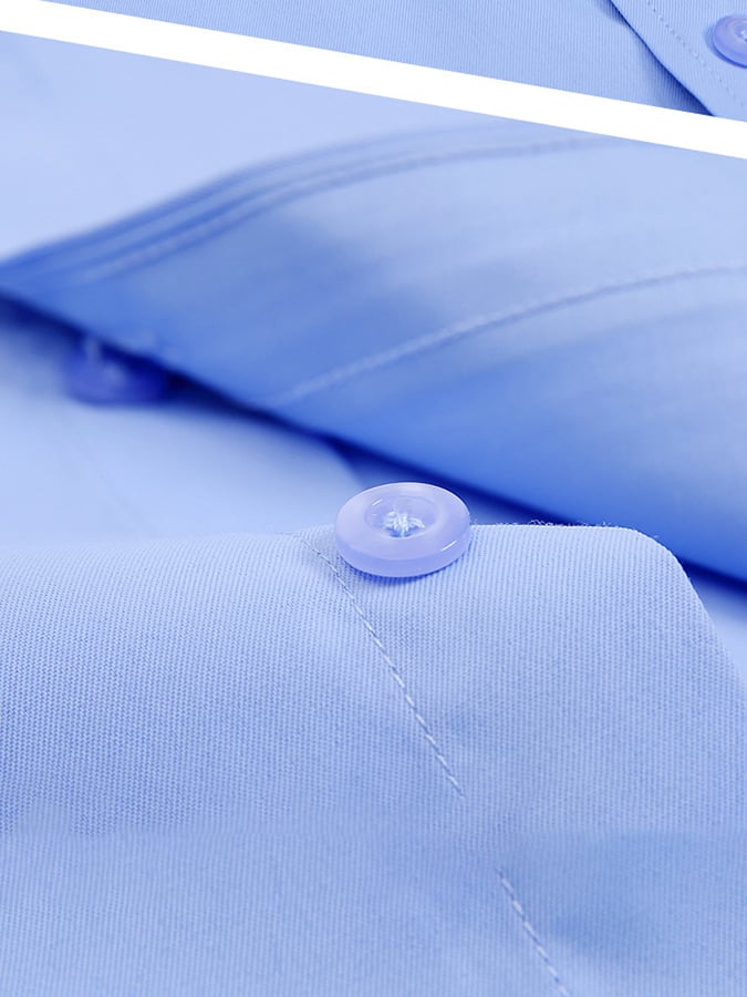 Camisa ejecutivo Non-Iron With bolsillos para hombre
