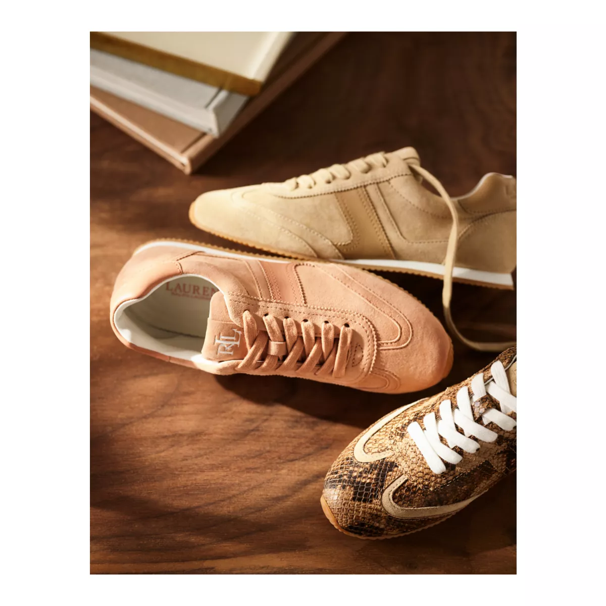 Dani Suede & Leather Low-Profile Sneaker - 6