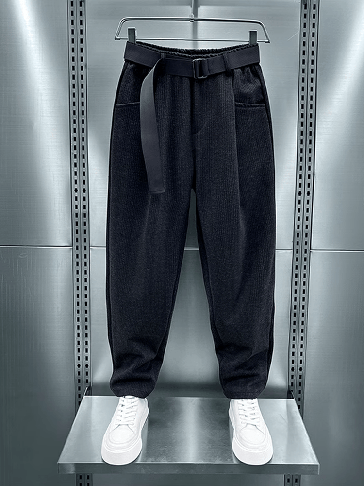 Pantalón polar casual para hombre