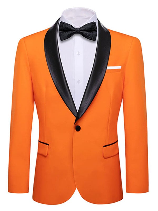 Saco de color sólido Orange Everyday Comfort saco