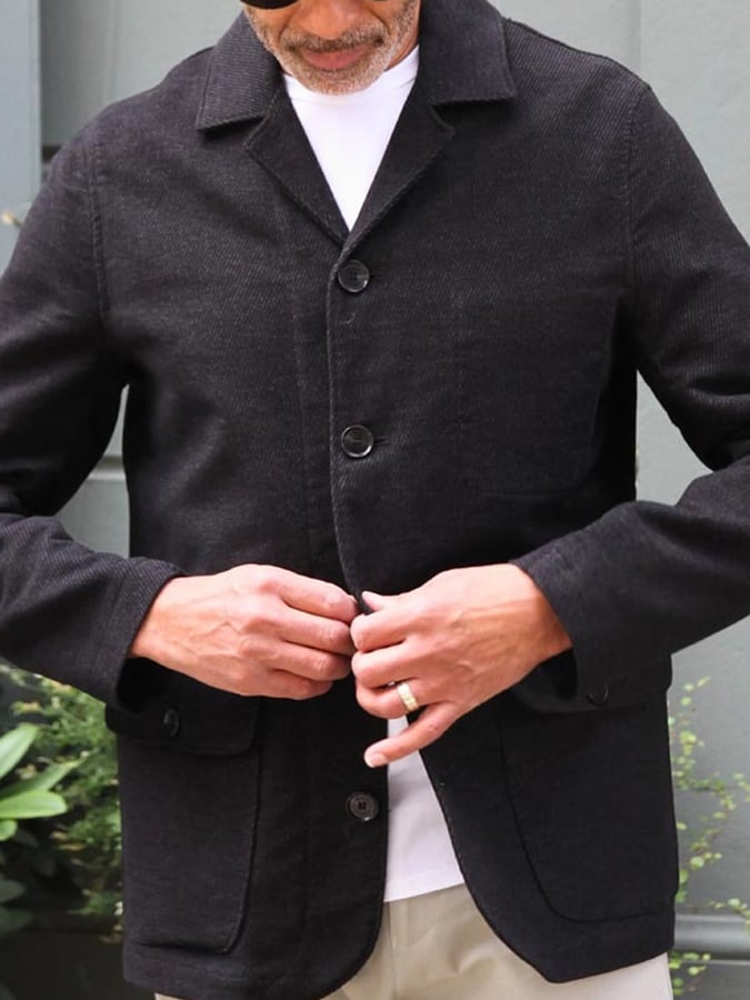 Saco vintage casual para hombre