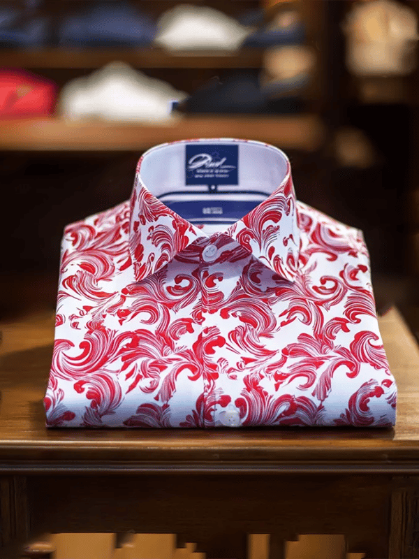 Camisa de lujo Gorgeous de manga larga para hombre
