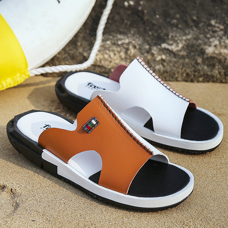 para hombre Summer de moda Outerwear Trend Personality Non-Slip Slippers