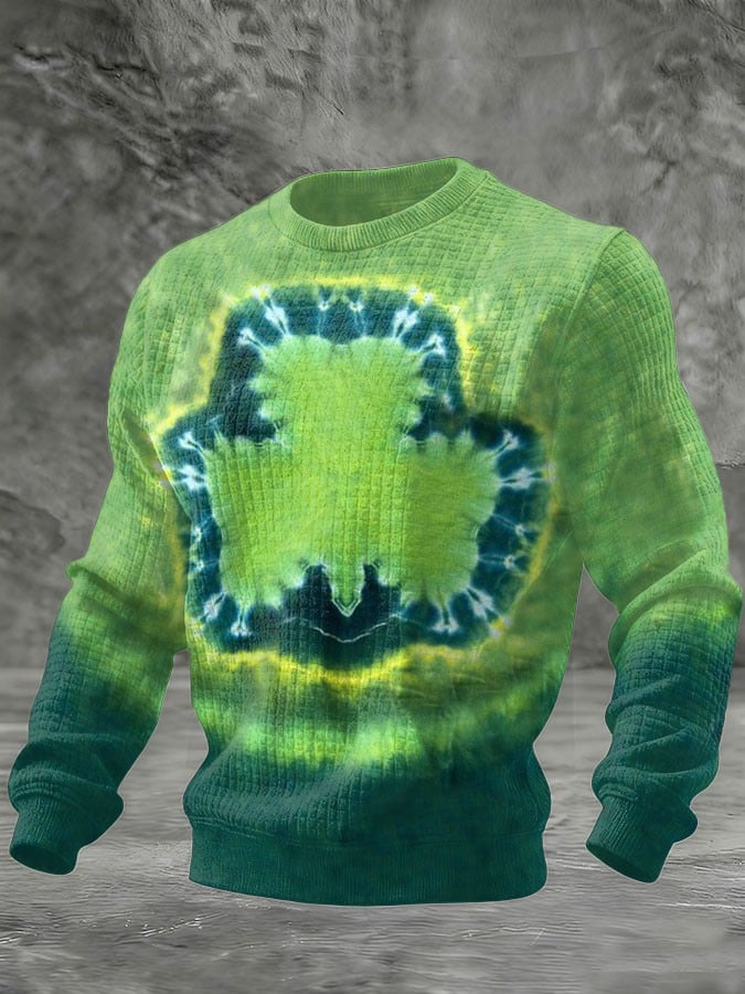 Camiseta retro St. Patrick's Day estampado para hombre
