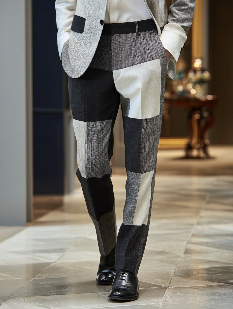 Casual de lujo Suit Trousers para hombre