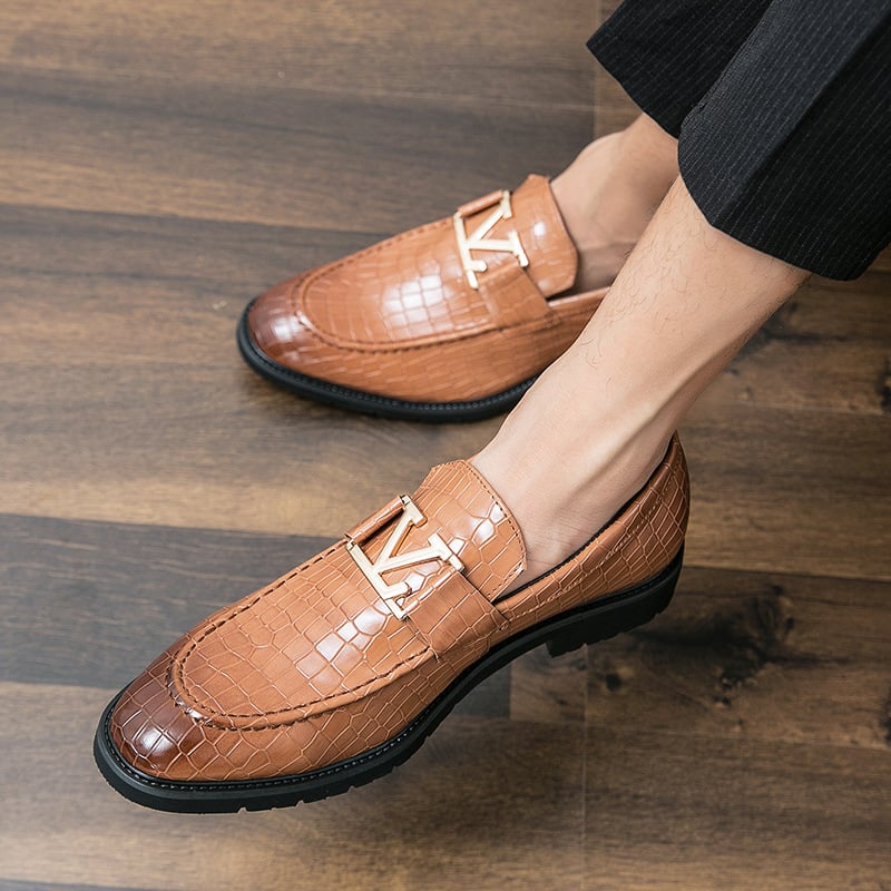 Zapatos European And American de moda diseño Design ejecutivo casual cuero