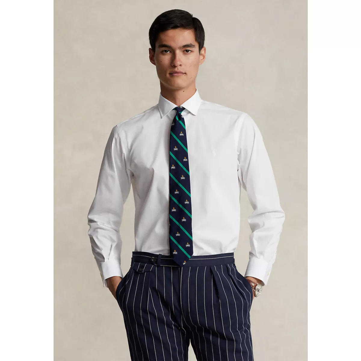 Classic Poplin Estate Button Down Shirt - 1