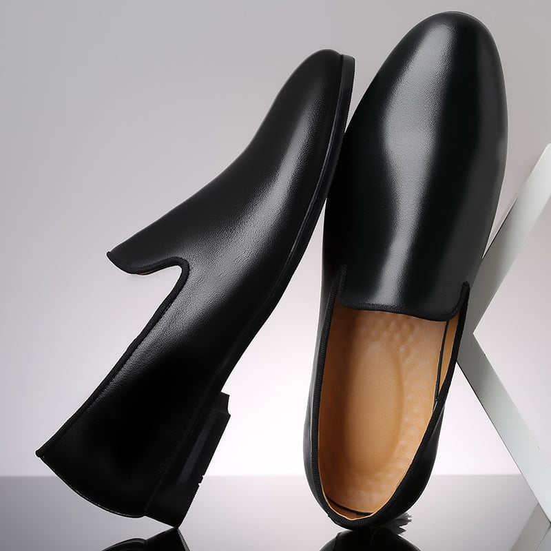Mocasines Men PU de color sólido de moda ejecutivo casual Party para uso diario