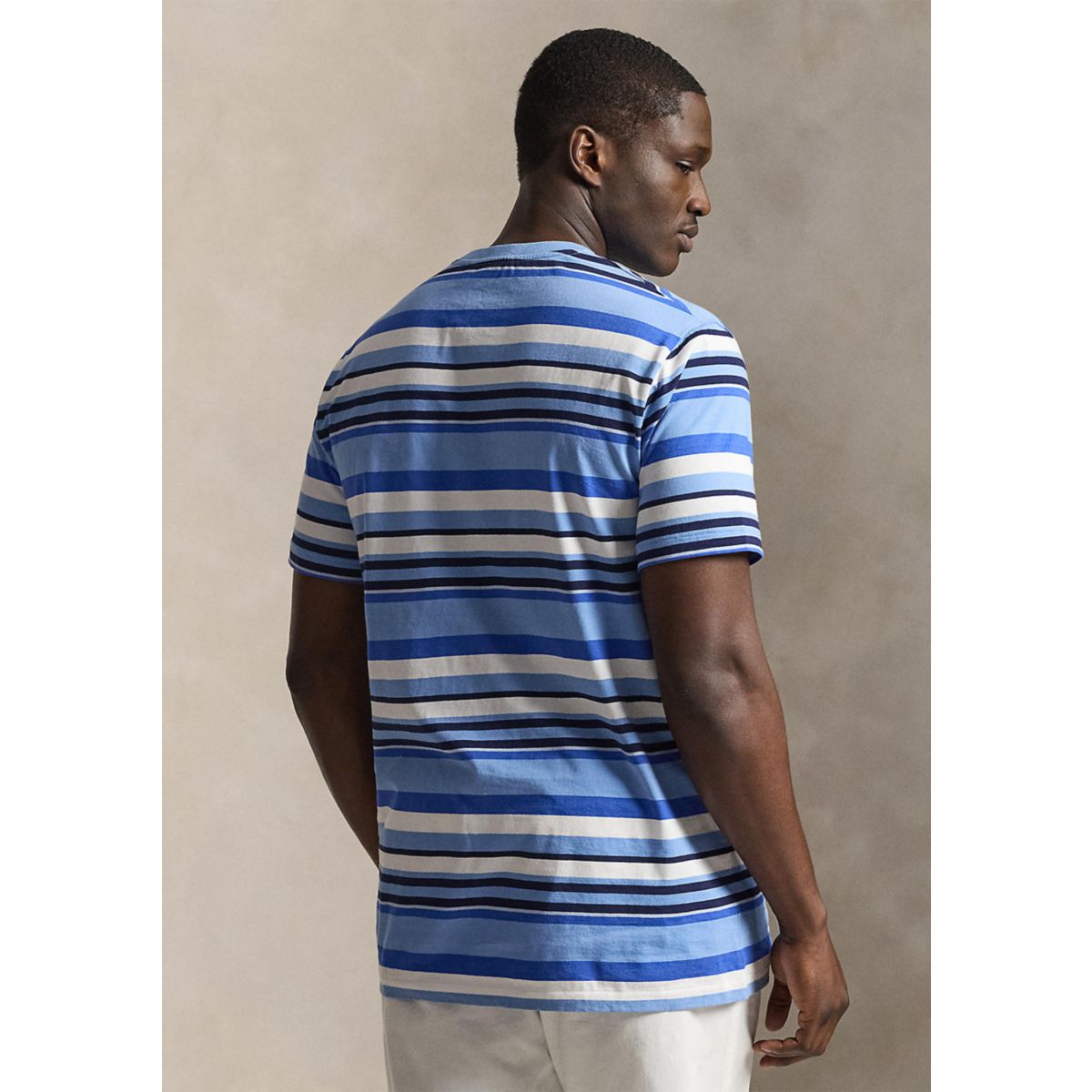 Big & Tall Striped Jersey T-Shirt - 2