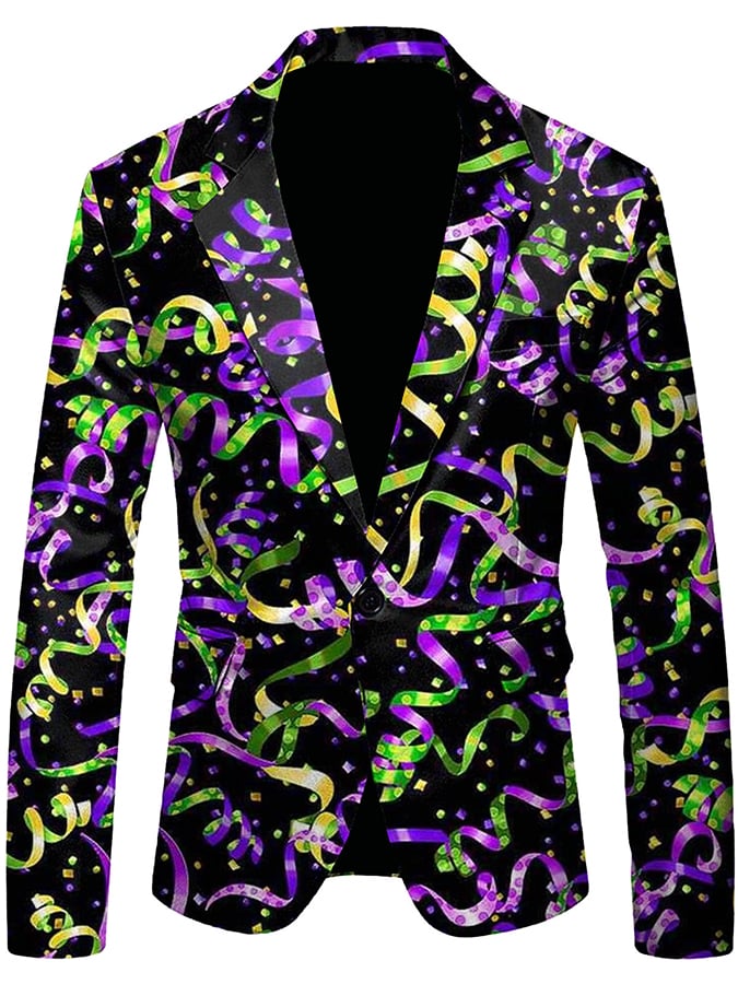 para hombre Versatile With Carnival Design saco
