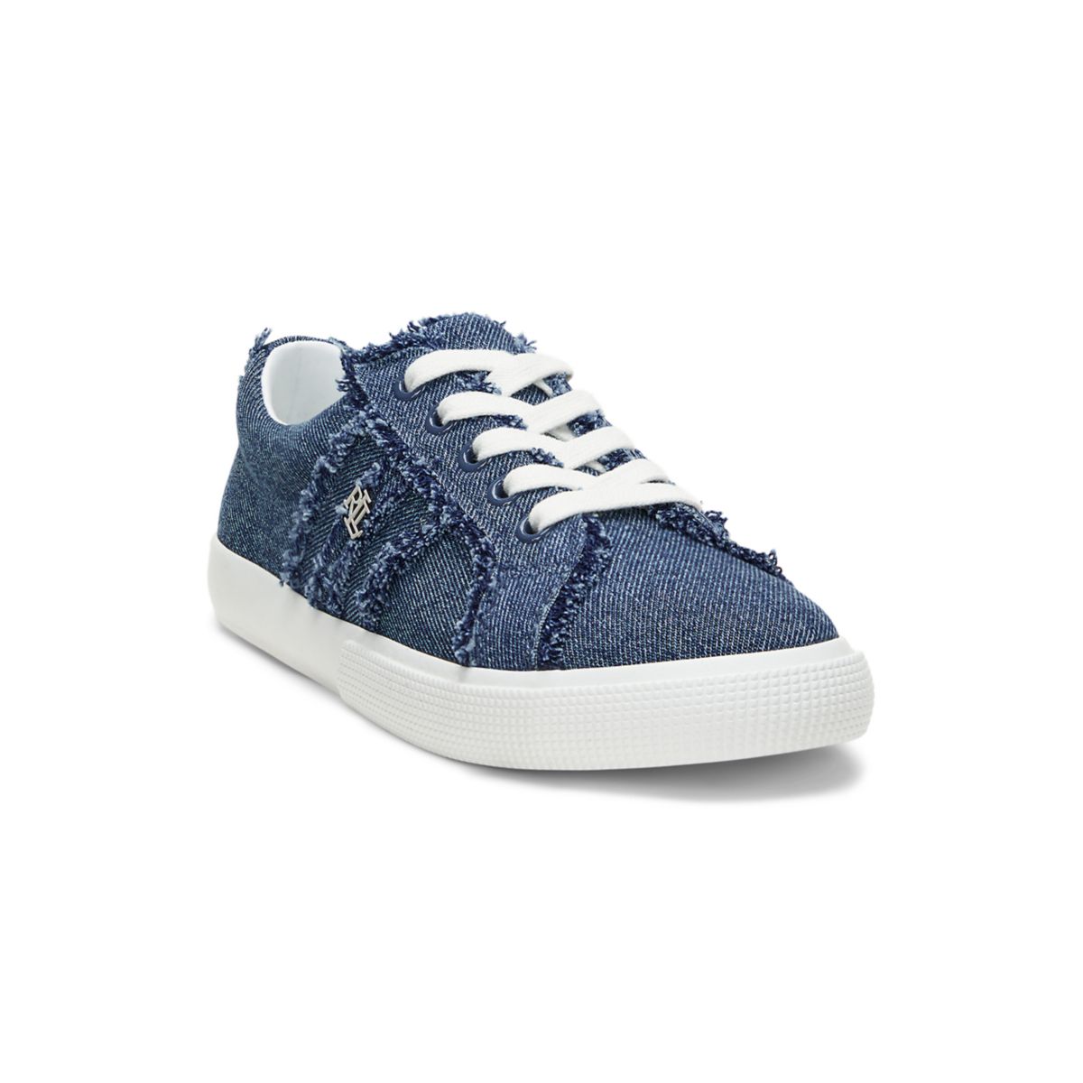 Janson Frayed Denim Sneakers - 1