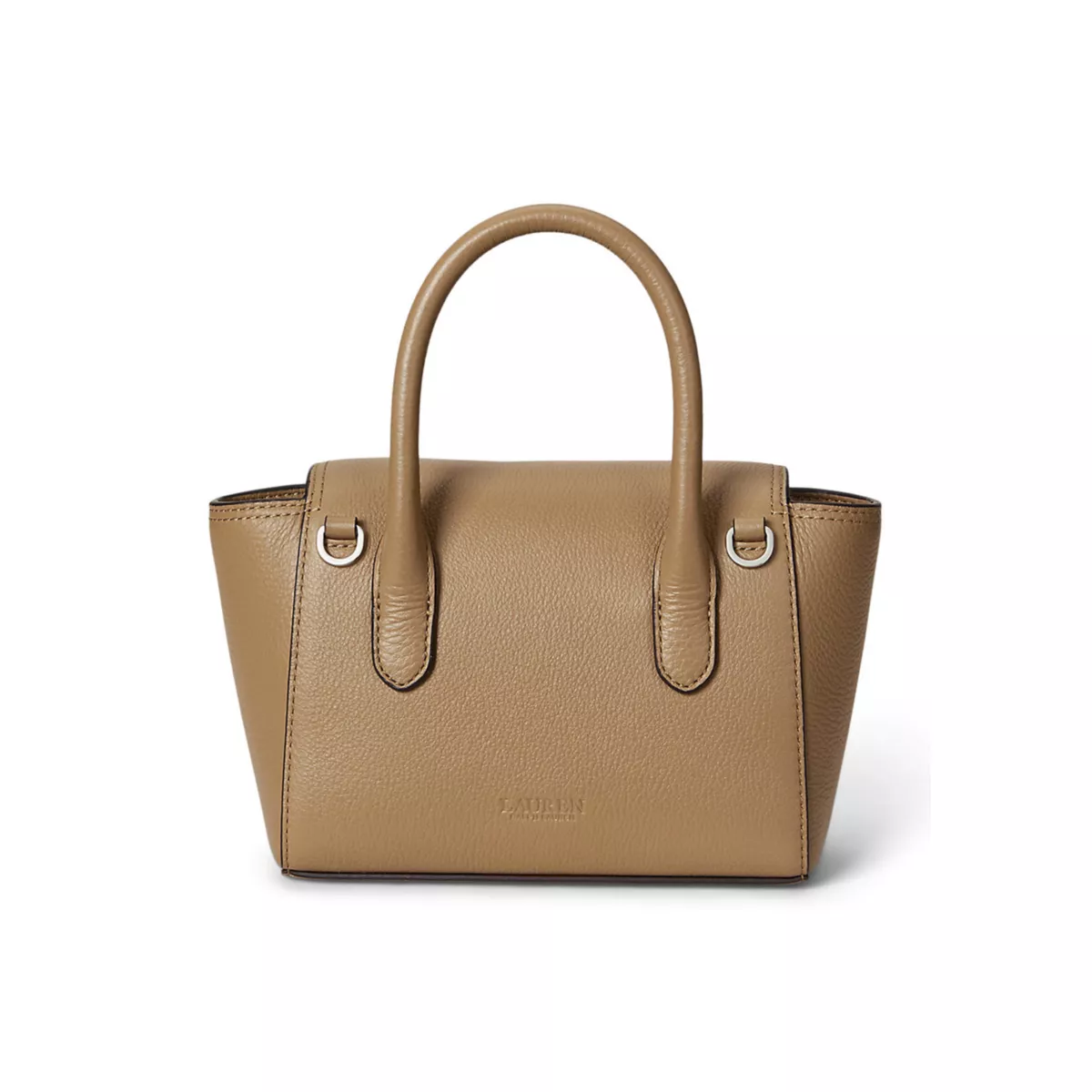 Pebbled Leather Small Tanner Satchel - 2