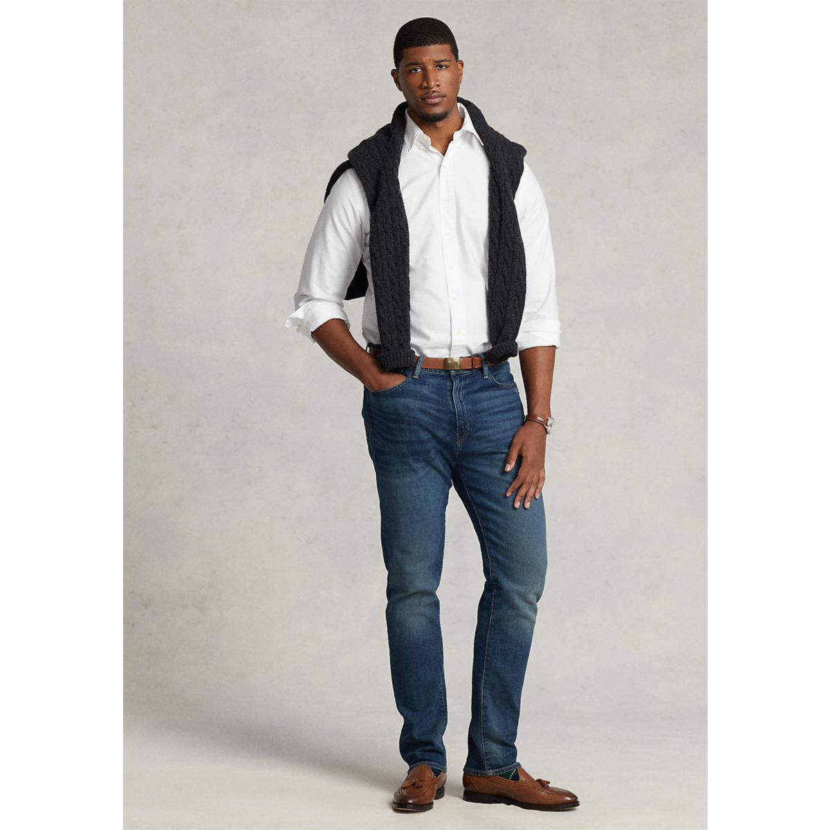 Big & Tall Classic-Fit Oxford Shirt - 4