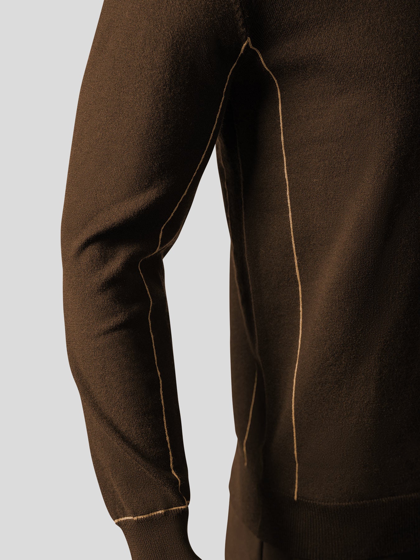 Gentletejido Contrast Stitch Sweater
