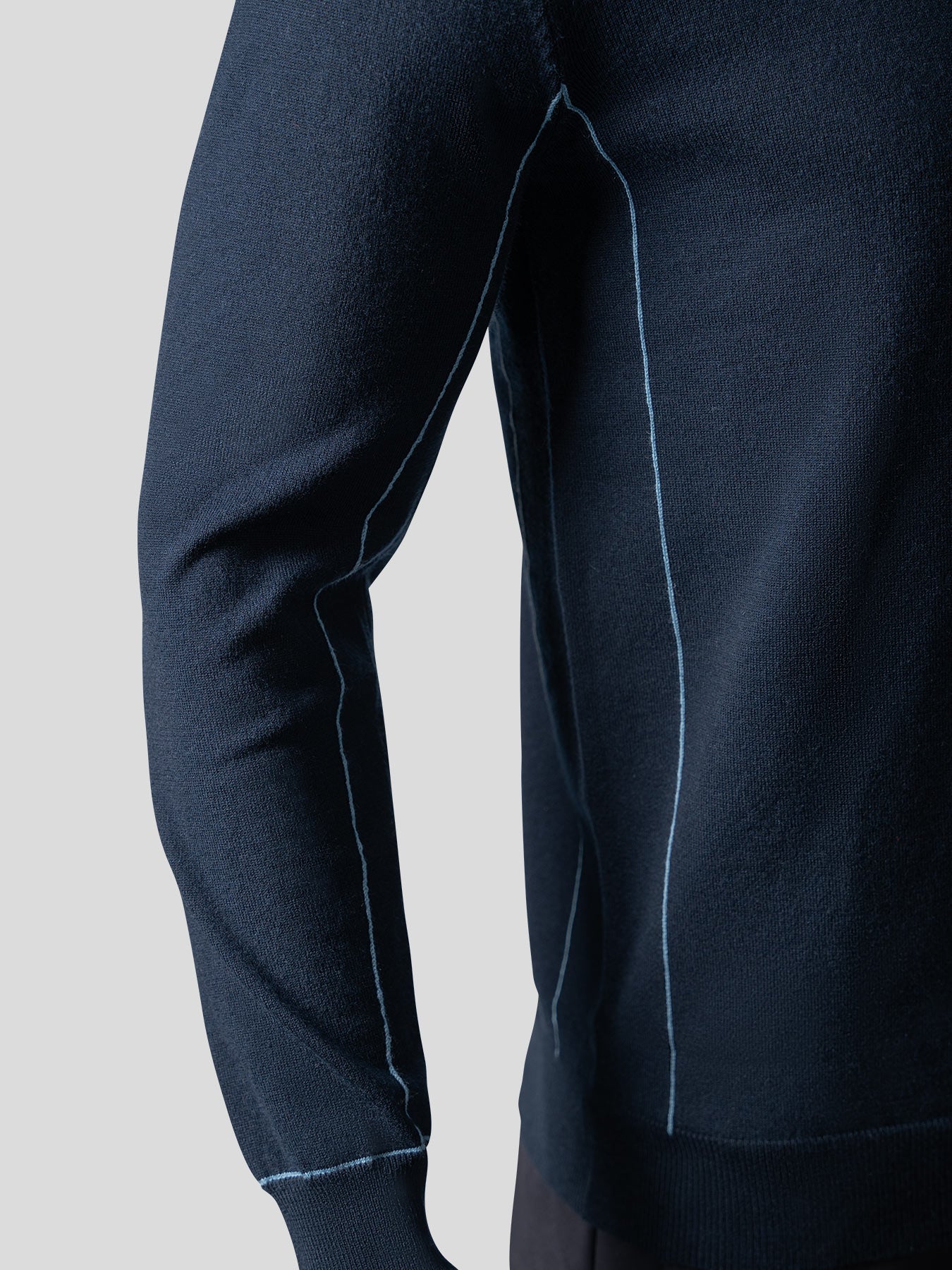 Gentletejido Contrast Stitch Sweater
